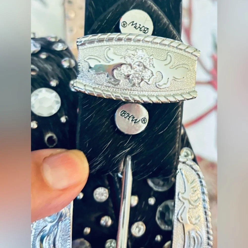 BHW Western Cowgirl Bling Belt